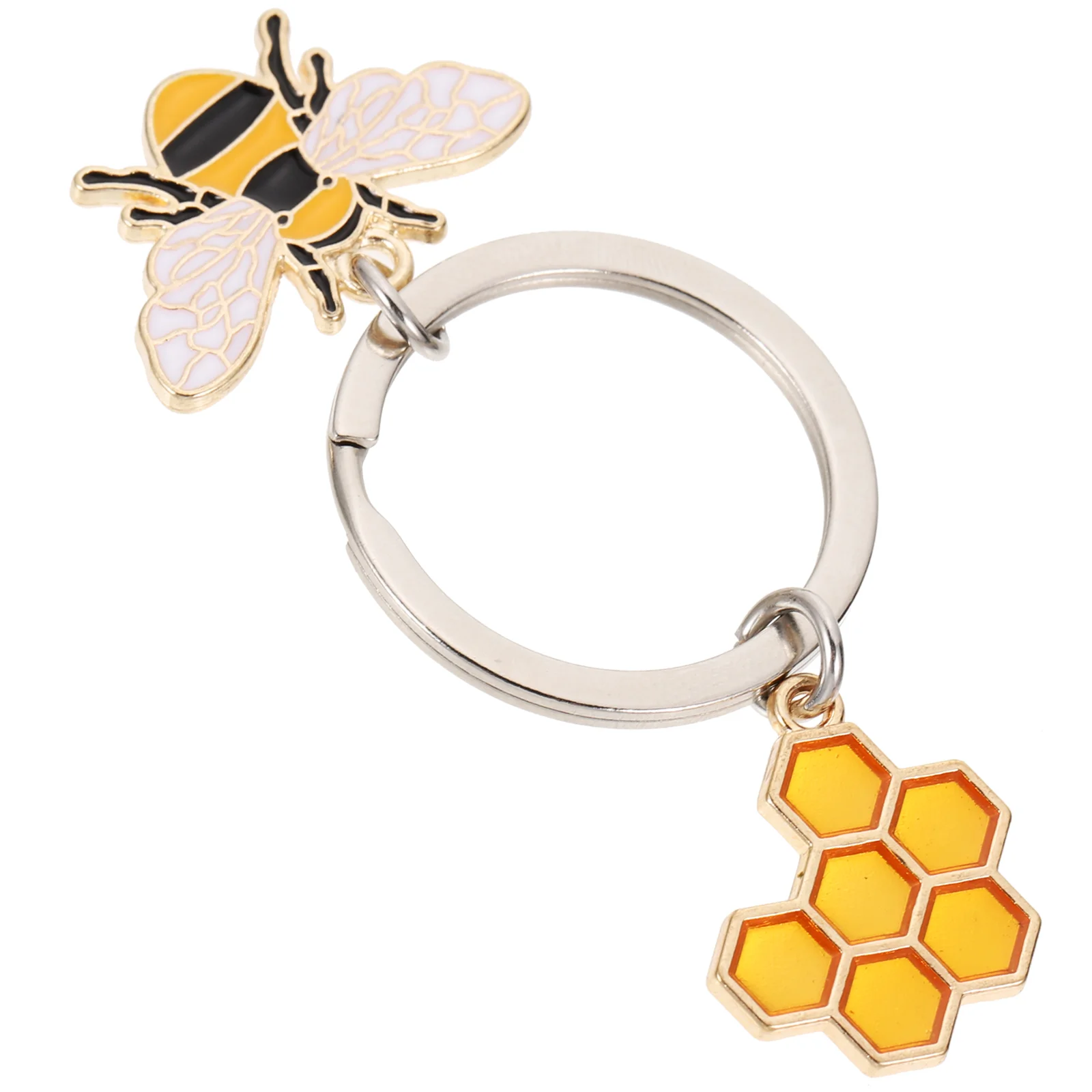 Cute Honeycomb Bee Pendant Bee Keychain Hanging Pendant Creative Key Ring Bag Pendant
Cute Honeycomb Bee Pendant Bee Keychain Hanging Pendant Creative Key Ring Bag Pendant