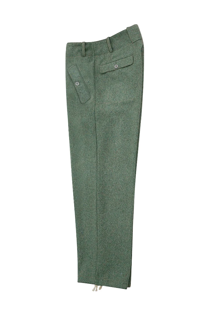 GUWB-104 WWII German Heer M44 field grey wool trousers
GUWB-104 WWII German Heer M44 field grey wool trousers