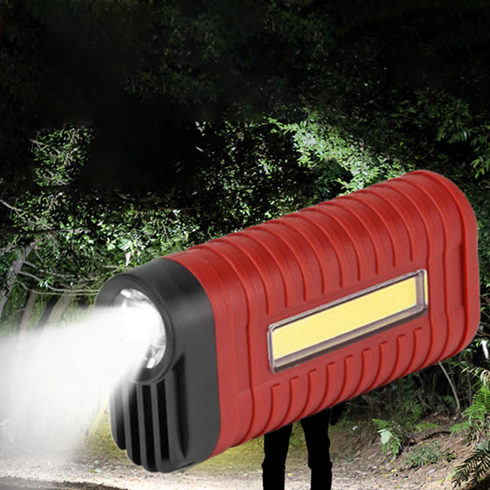 High Quality USB Rechargeable Work Light With COB And LED Flashlight Modes Plastic Red 9.5*4.5*3cm Camping Equipment
High Quality USB Rechargeable Work Light With COB And LED Flashlight Modes Plastic Red 9.5*4.5*3cm Camping Equipment