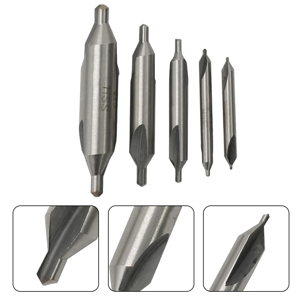 5PCS HSS Lathe Combined Tool Bit Countersink Tackle Center Spotting Drill Mill For Lathe Center Drill Power Tool Accessories
5PCS HSS Lathe Combined Tool Bit Countersink Tackle Center Spotting Drill Mill For Lathe Center Drill Power Tool Accessories
