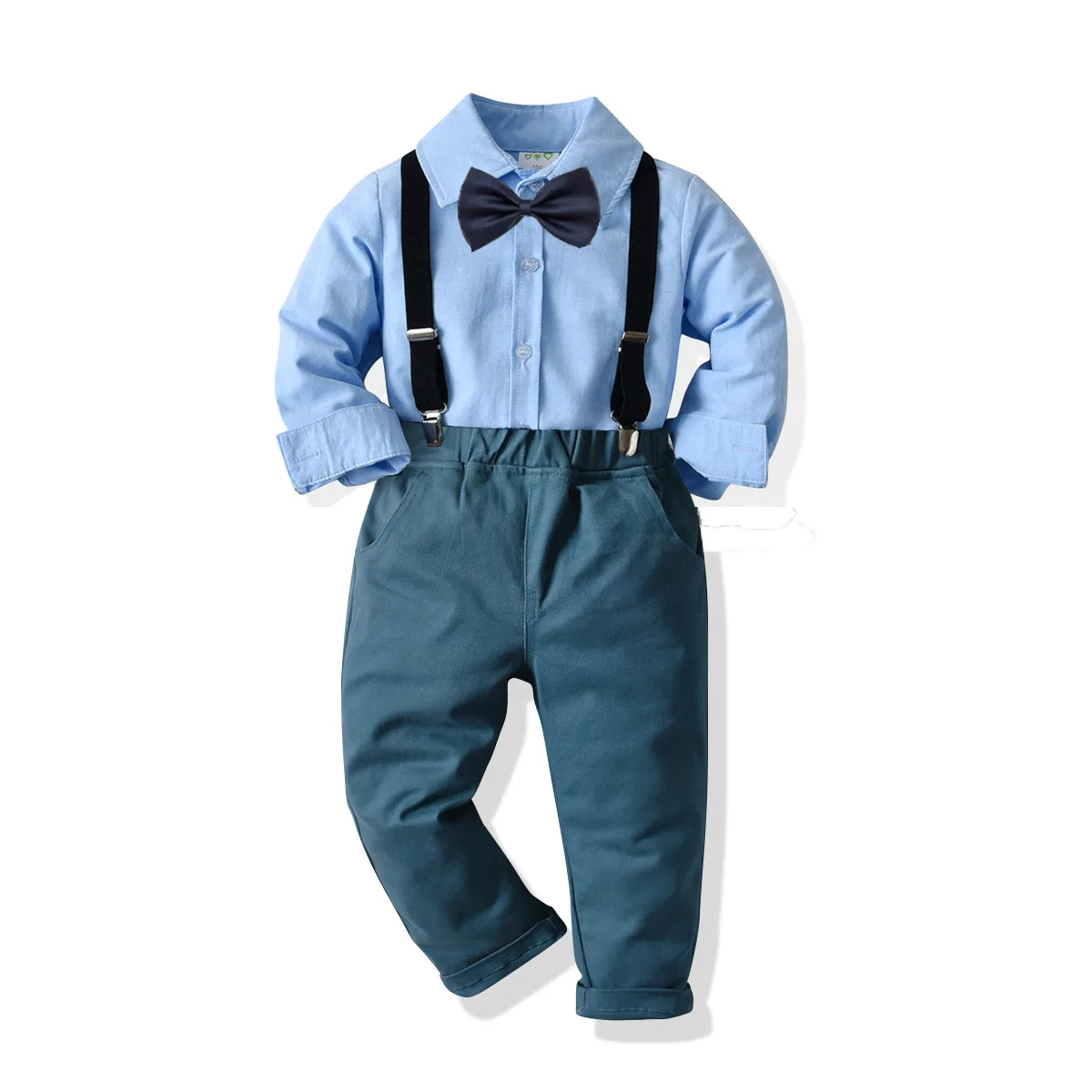 Baby Boys Clothing Sets Party Long Sleeve Infant Soild Blue Bowtie Tops + Suspender Pants Casual Clothes Suit Toddler Outfit
Baby Boys Clothing Sets Party Long Sleeve Infant Soild Blue Bowtie Tops + Suspender Pants Casual Clothes Suit Toddler Outfit