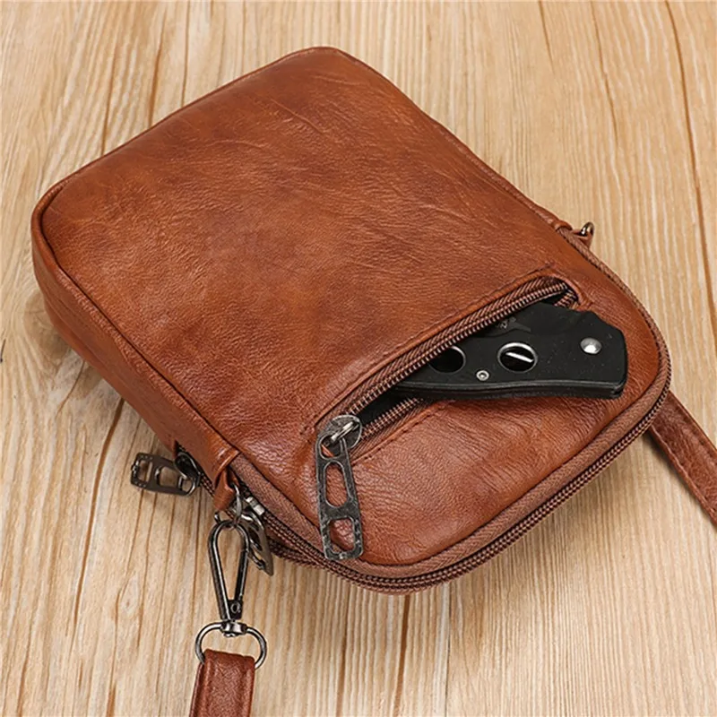 Ladies Retro PU Leather Handbags Small Mobile Phone Bag Fashion Women Casual Multi-layer Shoulder Bag
Ladies Retro PU Leather Handbags Small Mobile Phone Bag Fashion Women Casual Multi-layer Shoulder Bag