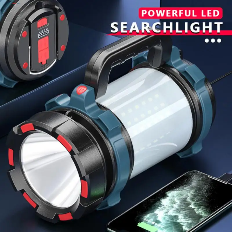 Мощный фонарик, USB Перезаряжаемый прожектор, боковой фонарь, внешний водонепроницаемый фонарь для кемпинга и рыбалки, портативный ультра яркий фонарь
Мощный фонарик, USB Перезаряжаемый прожектор, боковой фонарь, внешний водонепроницаемый фонарь для кемпинга и рыбалки, портативный ультра яркий фонарь