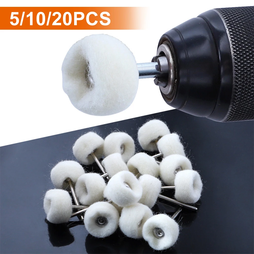 Wool Felt Polishing Wheel, Abrasive Brush, Grinding Buffing Grinder Head, 3mm Shank for Hand Drill Rotary Tools Accessories
Wool Felt Polishing Wheel, Abrasive Brush, Grinding Buffing Grinder Head, 3mm Shank for Hand Drill Rotary Tools Accessories