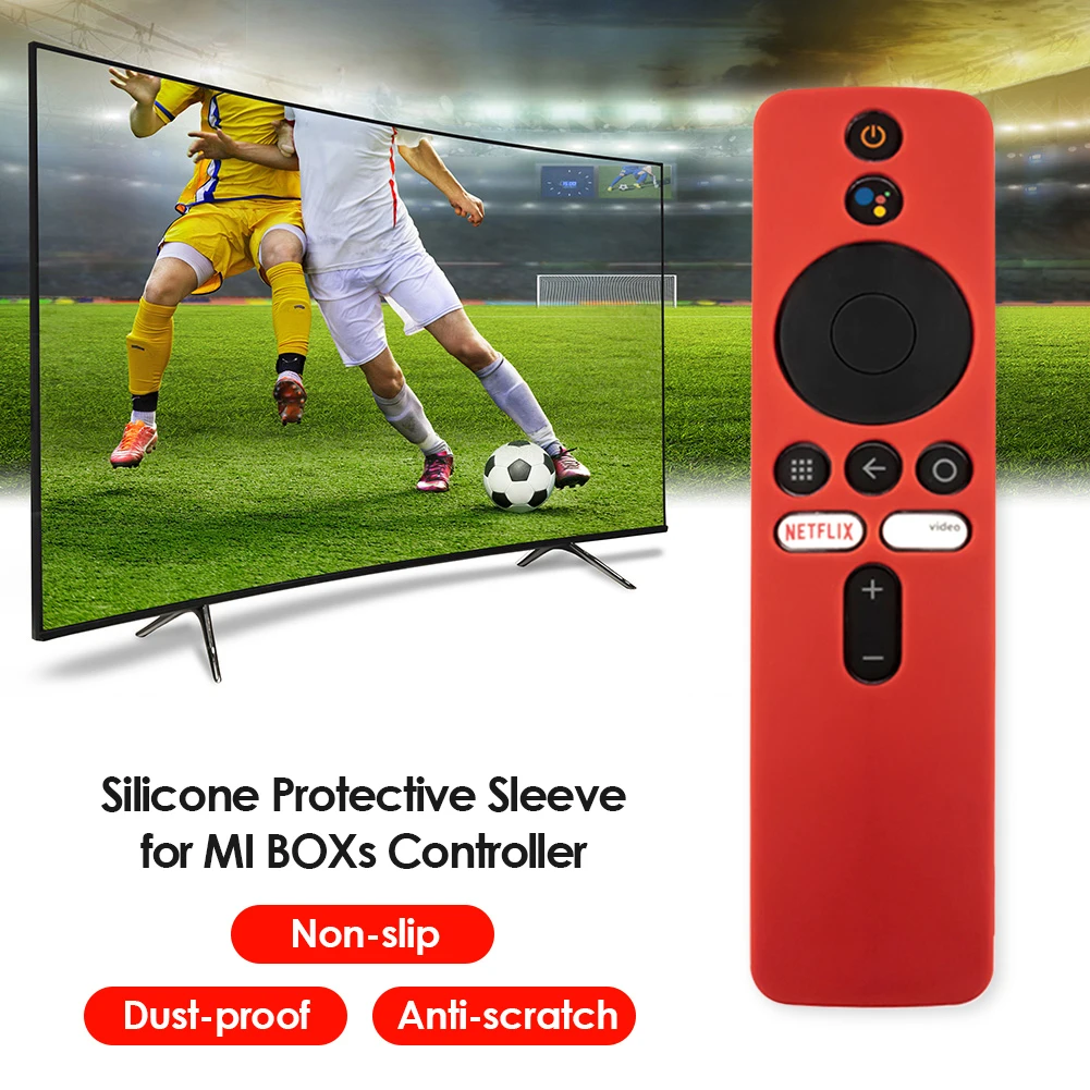 Silicone Remote Control Case For Xiaomi Mi Box S Mi Remote TV Stick Cover For Xiaomi Soft Plain Remotes Control Protector
Silicone Remote Control Case For Xiaomi Mi Box S Mi Remote TV Stick Cover For Xiaomi Soft Plain Remotes Control Protector