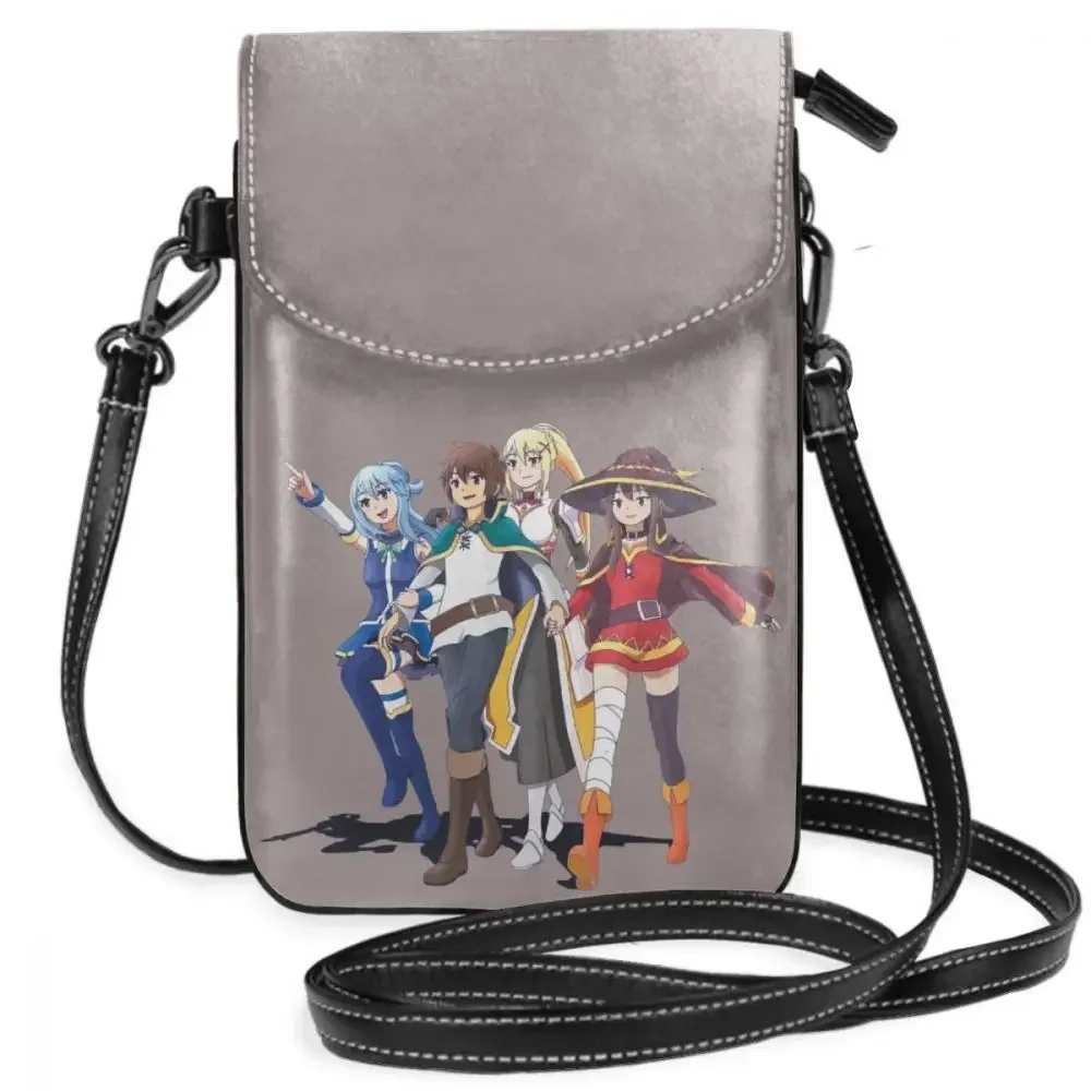 Konosuba Shoulder Bag Konosuba Leather Bag Pattern Teen Women Bags Women's Wedding Crossbody High quality Multi Function Purse
Konosuba Shoulder Bag Konosuba Leather Bag Pattern Teen Women Bags Women's Wedding Crossbody High quality Multi Function Purse