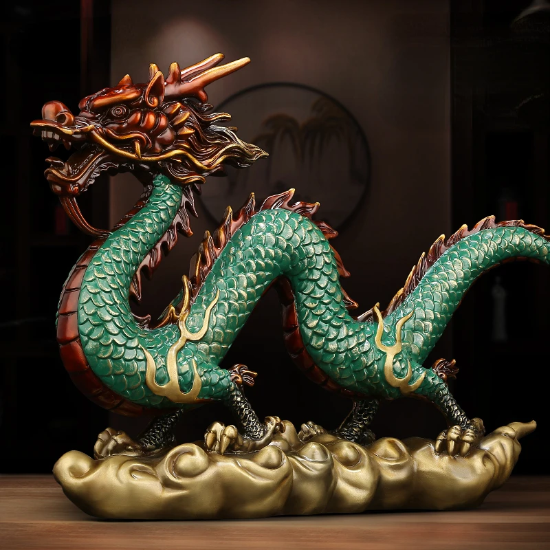 Медные украшения Qinglong, украшения для дома, символизирующие процветание, деловой домашний декор
Медные украшения Qinglong, украшения для дома, символизирующие процветание, деловой домашний декор
