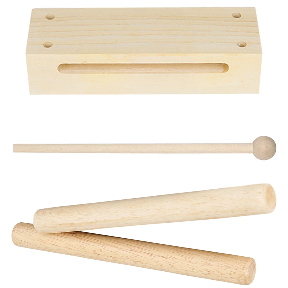 Percussion Rhythm Block Musical Instrument Mallet Wood Toys Wooden Teaching Supply Recreational Plaything Simple
Percussion Rhythm Block Musical Instrument Mallet Wood Toys Wooden Teaching Supply Recreational Plaything Simple