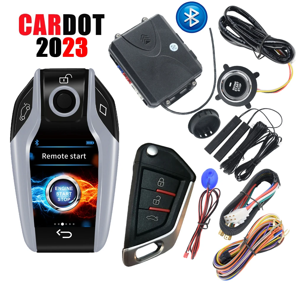 Cardot Автомобильная сигнализация BT, цифровой ключ, управление через приложение, автомобильный пульт дистанционного запуска, остановки двигателя, без GSM GPS-трекера
Cardot Автомобильная сигнализация BT, цифровой ключ, управление через приложение, автомобильный пульт дистанционного запуска, остановки двигателя, без GSM GPS-трекера