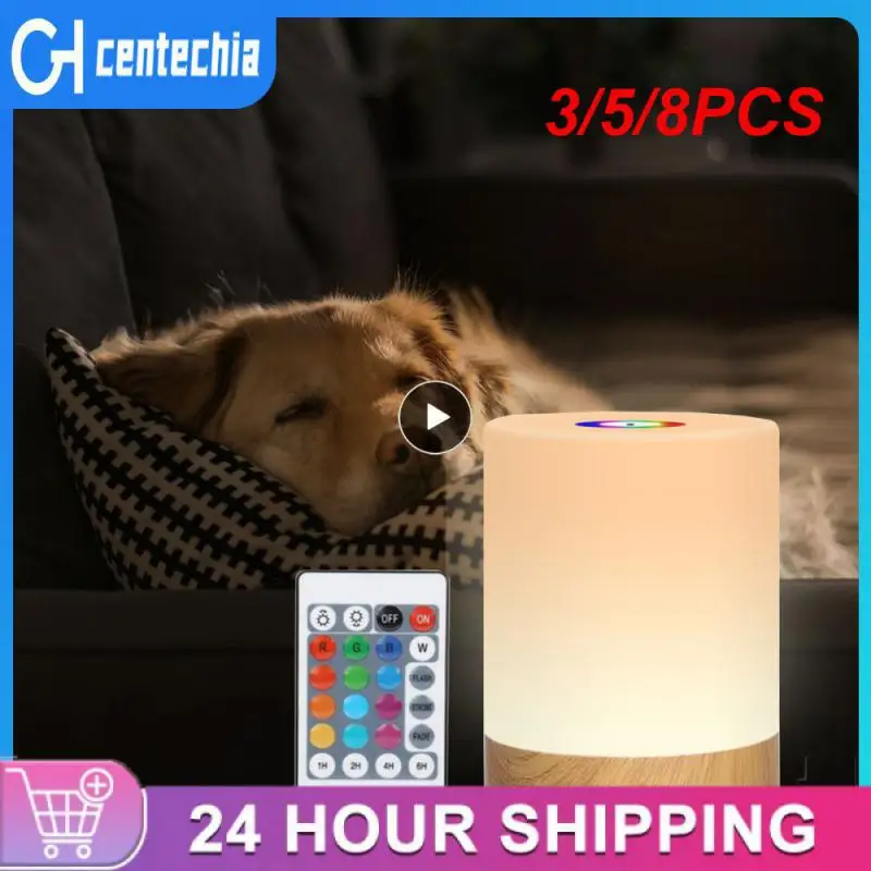 3/5/8PCS Dimmable Bedroom Lamp Abs/pp Table Lamp Remote Control Smart Night Lamp Led Smart Home Rechargeable Bedside Lamp
3/5/8PCS Dimmable Bedroom Lamp Abs/pp Table Lamp Remote Control Smart Night Lamp Led Smart Home Rechargeable Bedside Lamp