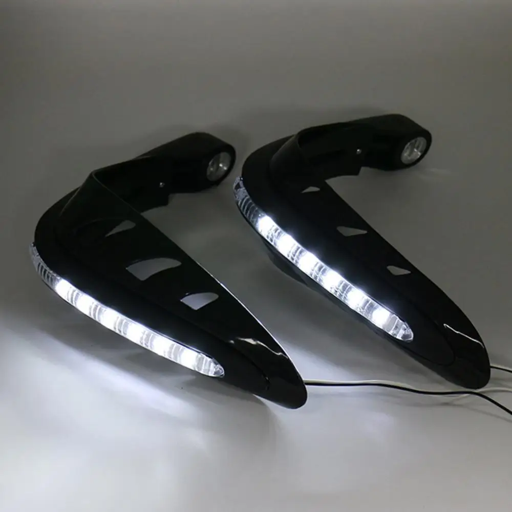 2Pcs Hot Sell Motorcycle Motorbike Handlebar Hand Guards Protector with Safety LED Light
2Pcs Hot Sell Motorcycle Motorbike Handlebar Hand Guards Protector with Safety LED Light