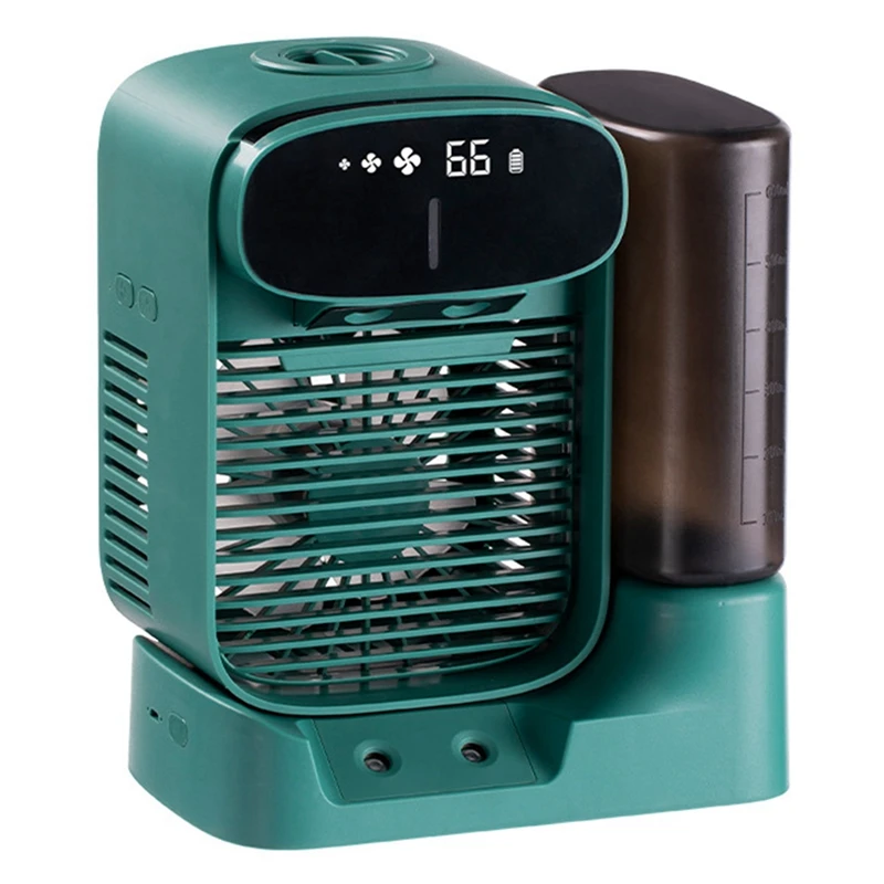Air Conditioning USB Air Cooler Mini Fan Mobile Humidification 2400 Mah Portable Water Cooled Air Conditioning
Air Conditioning USB Air Cooler Mini Fan Mobile Humidification 2400 Mah Portable Water Cooled Air Conditioning