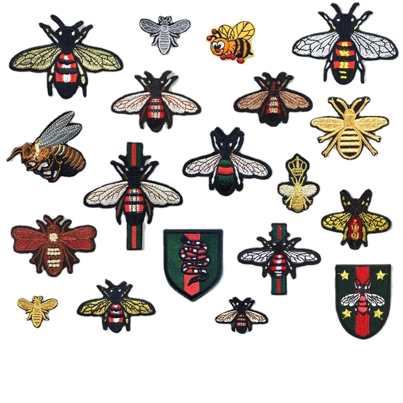 50pcs/lot Luxury Embroidery Patch Gold Bee Strip Snake Crown Shirt Bag Shoes Clothing Decoration Accessory Craft Diy Applique
50pcs/lot Luxury Embroidery Patch Gold Bee Strip Snake Crown Shirt Bag Shoes Clothing Decoration Accessory Craft Diy Applique