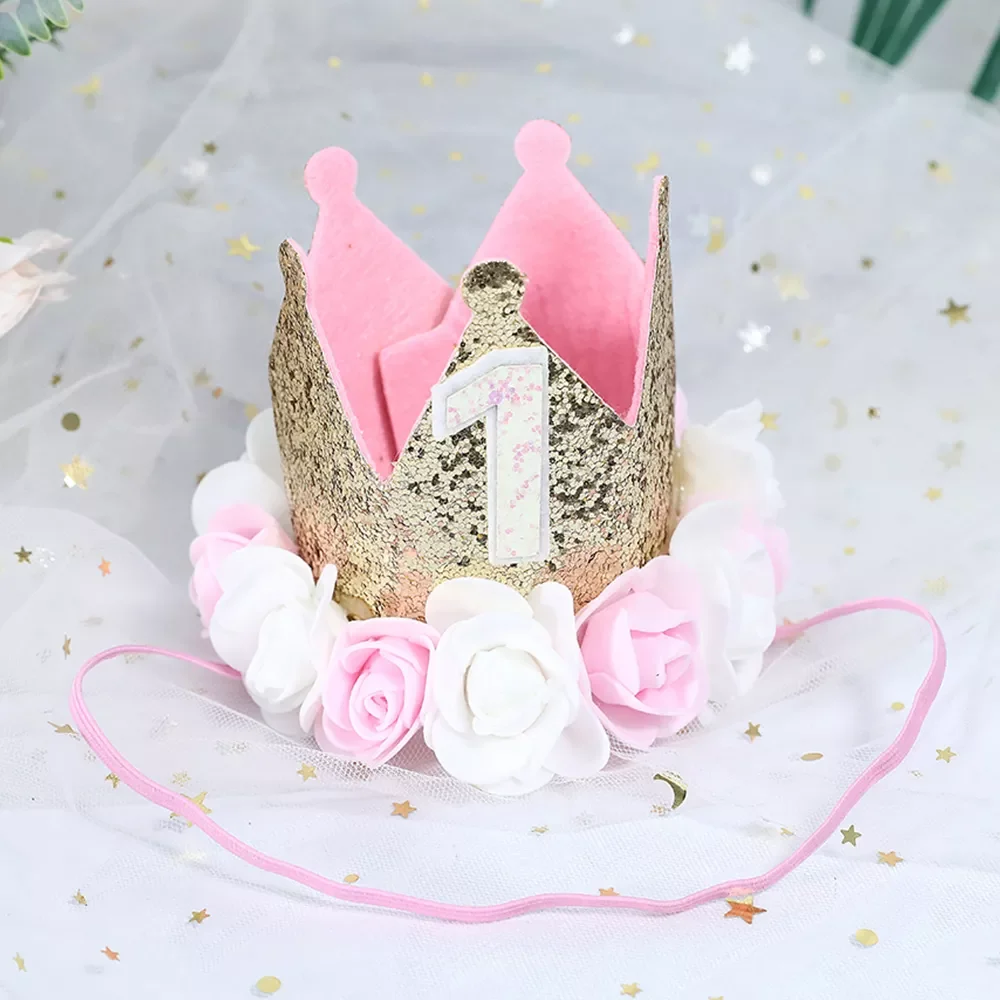 1st Birthday Crown Hat Boys Girls Baby Shower Decors Newborn Baby Birthday Party Decorations Pink Blue Princess Baby Headband
1st Birthday Crown Hat Boys Girls Baby Shower Decors Newborn Baby Birthday Party Decorations Pink Blue Princess Baby Headband