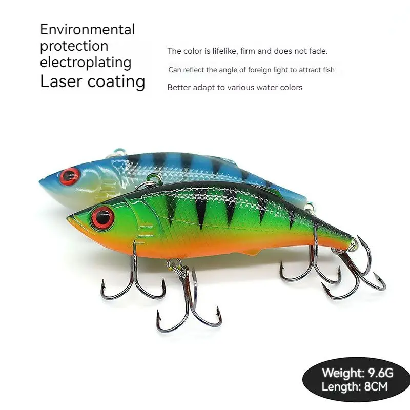 Fishing Lure Artificial VIB Vibration Hard Plastic Predator Fake Baits Sea Freshwater Equipment Suit Spinner Luya Accessories
Fishing Lure Artificial VIB Vibration Hard Plastic Predator Fake Baits Sea Freshwater Equipment Suit Spinner Luya Accessories
