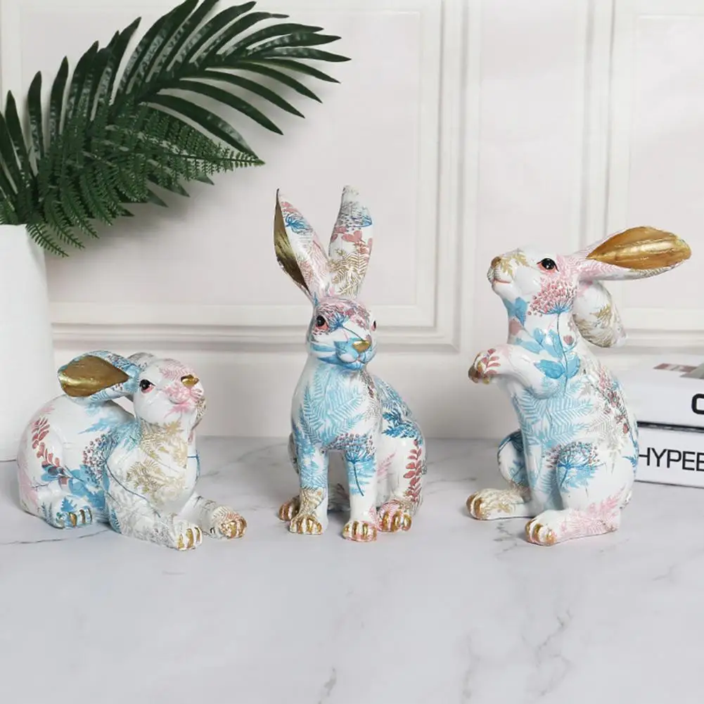 Creative Easter Decoration Delightful Lovely Easter Desk Ornament Happy Easter Cute Colorful Painting Bunny Figurine
Creative Easter Decoration Delightful Lovely Easter Desk Ornament Happy Easter Cute Colorful Painting Bunny Figurine