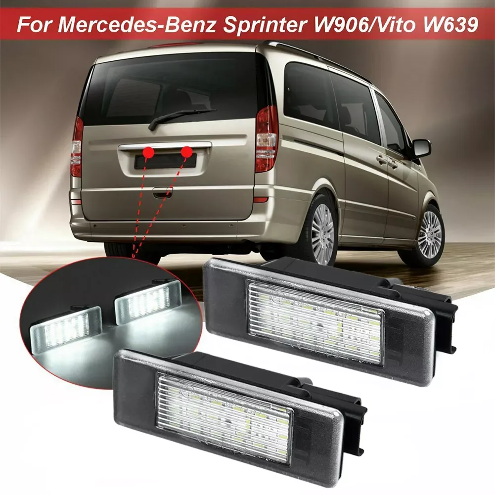 2pcs car DC 12V Xenon LED License Plate Lights Automobiles bulb 6000K Wedge License Plate Lamp For Mercedes-Benz Sprinter
2pcs car DC 12V Xenon LED License Plate Lights Automobiles bulb 6000K Wedge License Plate Lamp For Mercedes-Benz Sprinter