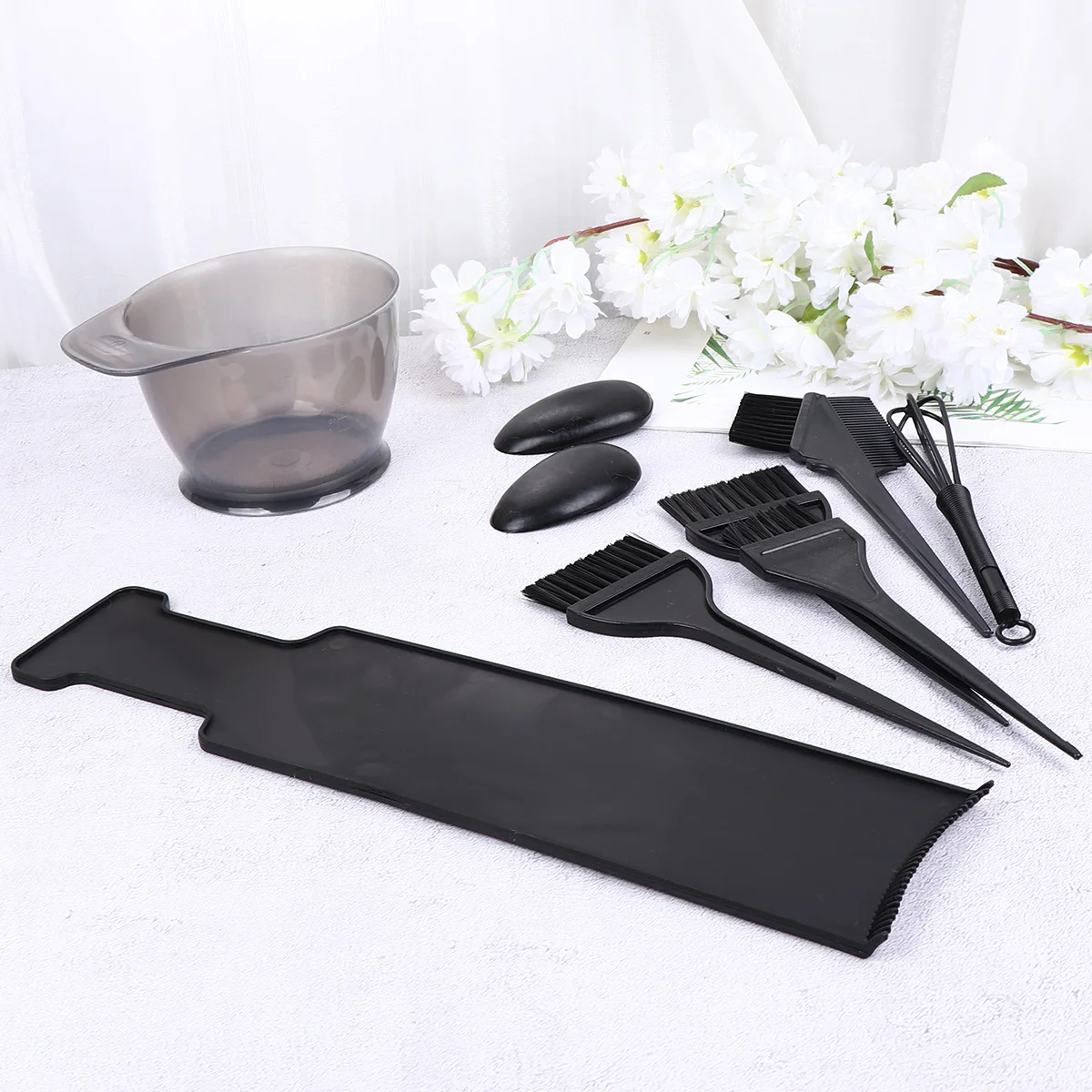 Hair Dye Coloring Brush Brushes Kit Set Bowl Comb Hairdressing Tool Board Diy Color Treatment Oil Stylingbalayage Gloves Dyeing
Hair Dye Coloring Brush Brushes Kit Set Bowl Comb Hairdressing Tool Board Diy Color Treatment Oil Stylingbalayage Gloves Dyeing