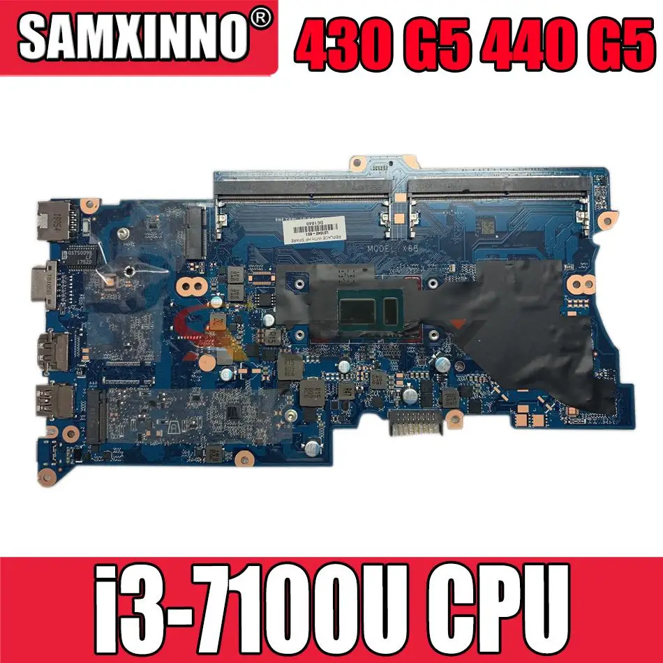 Материнская плата DA0X8BMB6F0 для ноутбука HP ProbBook 430 G5 440 материнская с процессором 3865U