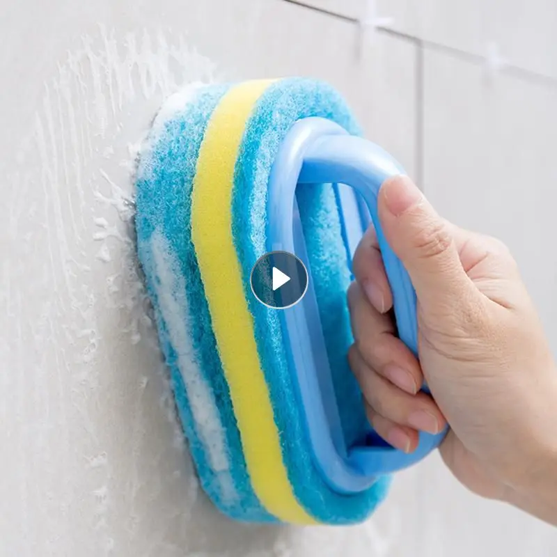 Kitchen Cleaning Bathroom Toilet Kitchen Glass Wall Cleaning Bath Brush Handle Sponge Bath BottomBathtub Ceramic Cleaning Tools
Kitchen Cleaning Bathroom Toilet Kitchen Glass Wall Cleaning Bath Brush Handle Sponge Bath BottomBathtub Ceramic Cleaning Tools