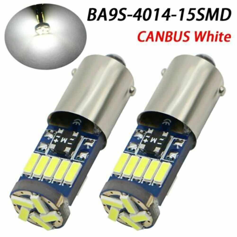 10PCS BA9S T10 LED Bulbs Canbus 4014 15 SMD No Error Interior Reading Lights Car Parking Light License Plate Bulbs Ice Blue
10PCS BA9S T10 LED Bulbs Canbus 4014 15 SMD No Error Interior Reading Lights Car Parking Light License Plate Bulbs Ice Blue
