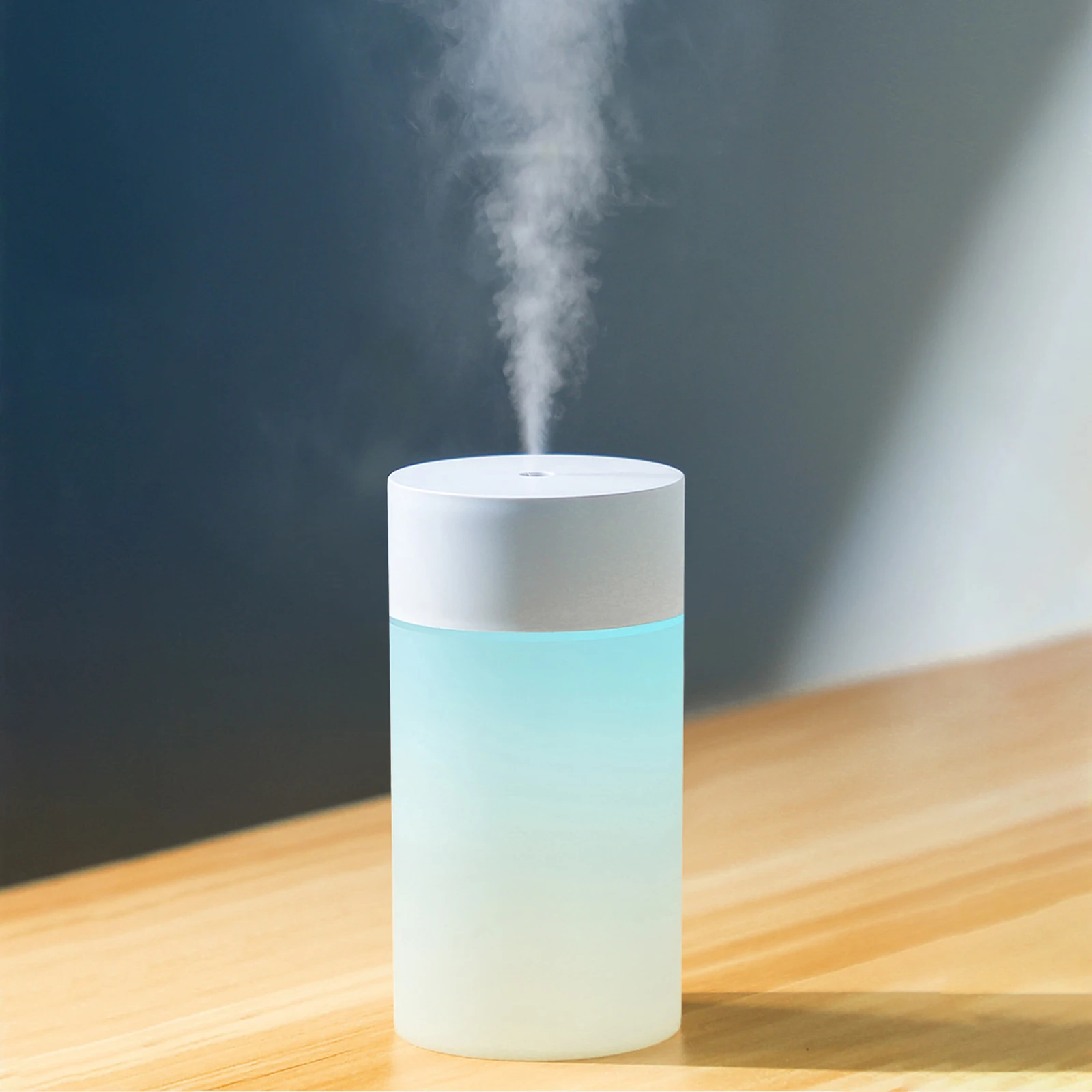 

260mL Mist Humidifier Diffuser Portable USB Air Humidifier Home Colorful Night Light Quiet Waterless Auto-Off Car Air Freshener