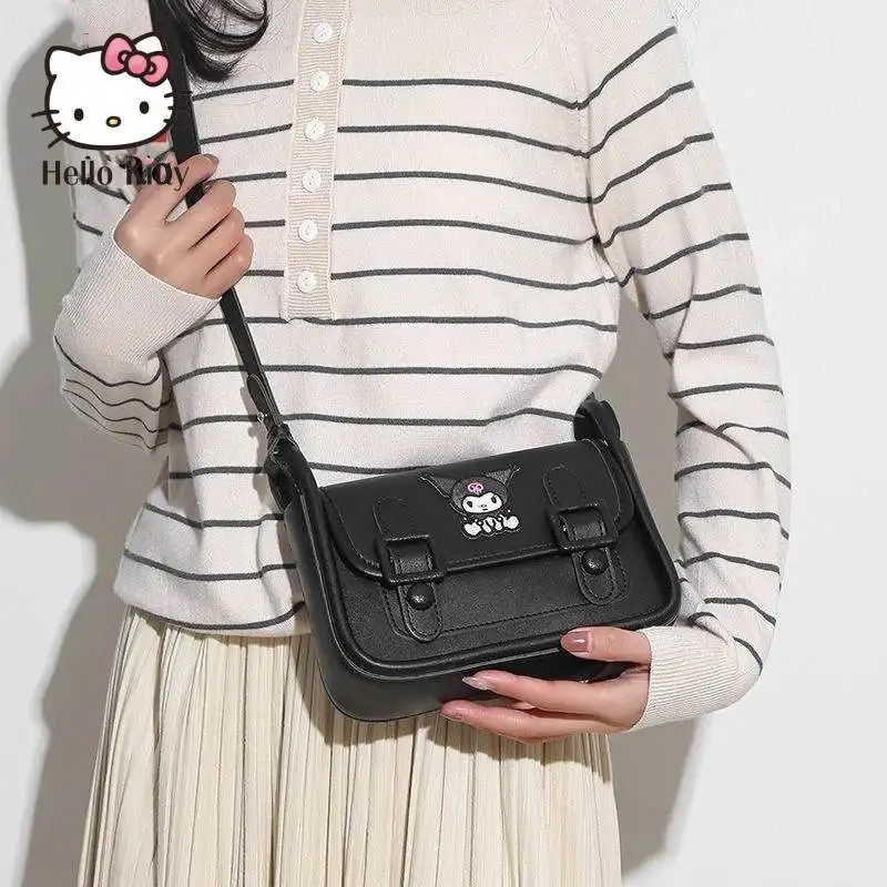 Kawaii Sanrio, Hello Kitty Kuromi Cinnamoroll, новая сумка для подмышек, сумка через плечо из искусственной кожи, модная сумка через плечо, подарок
Kawaii Sanrio, Hello Kitty Kuromi Cinnamoroll, новая сумка для подмышек, сумка через плечо из искусственной кожи, модная сумка через плечо, подарок