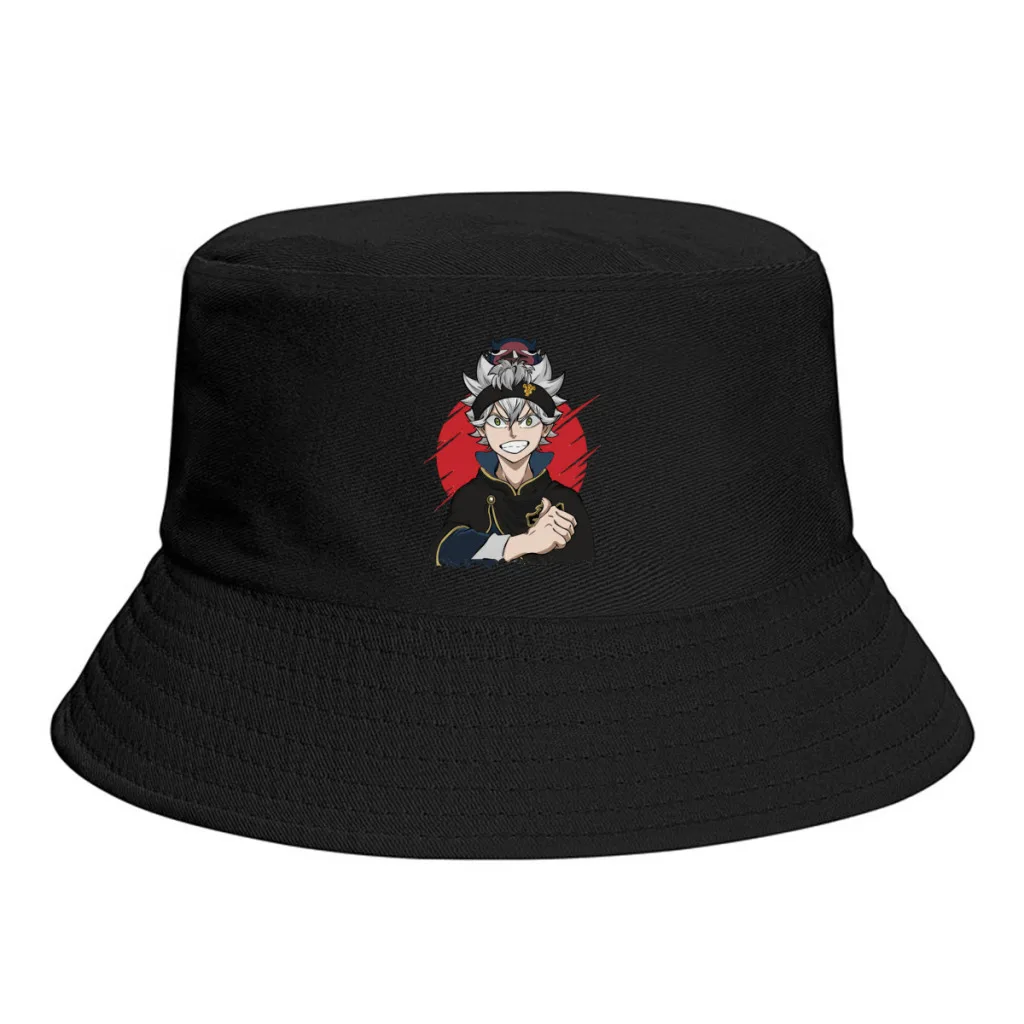New Unisex Polyester Asta Bucket Hats Women Autumn Sunscreen Sun Cap Black Clover Anime Men Outdoor Fisherman Hat Dropshipping
New Unisex Polyester Asta Bucket Hats Women Autumn Sunscreen Sun Cap Black Clover Anime Men Outdoor Fisherman Hat Dropshipping