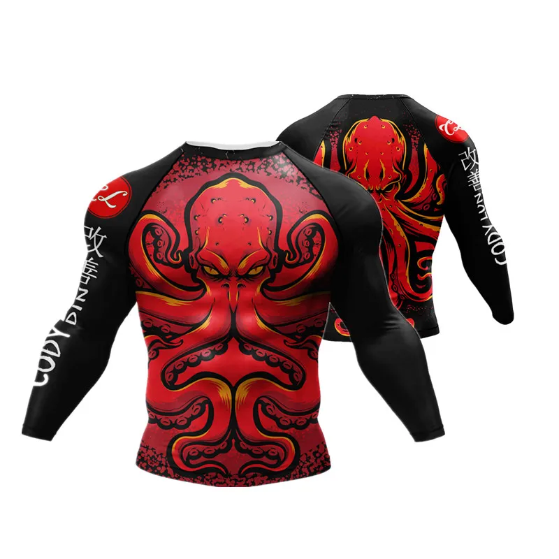 Cody Lundin BJJ Rash Guard Tight Long Sleeve T-shirt Fitness Jiu Jitsu Kimono Tops Cat Print Pattern for Men Outdoor Wear
Cody Lundin BJJ Rash Guard Tight Long Sleeve T-shirt Fitness Jiu Jitsu Kimono Tops Cat Print Pattern for Men Outdoor Wear
