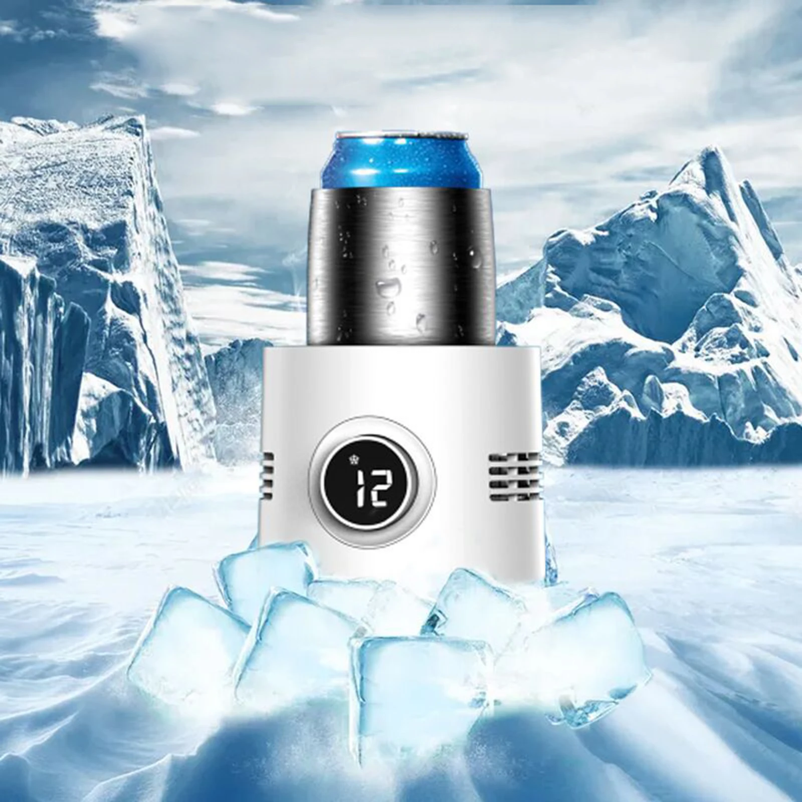 Mini Refrigerator Beverage Fast Cooler Cup Electric Beer Bottle Can Water Soda Drinks Cooling Mug Ice Car Home Refrigeration
Mini Refrigerator Beverage Fast Cooler Cup Electric Beer Bottle Can Water Soda Drinks Cooling Mug Ice Car Home Refrigeration