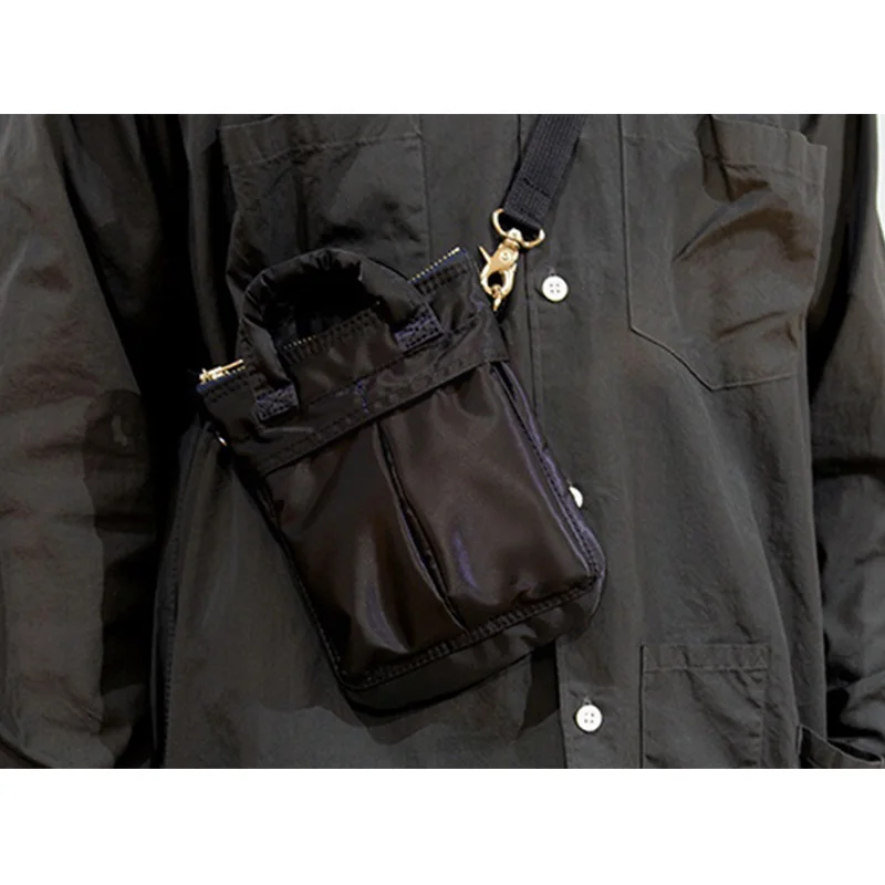 

Unisex Versatile Bag For Colorblock Men Crossbody Shoulder Ballistic Front Very Large Bag Strap Nylon Adjustable Flap Pocket