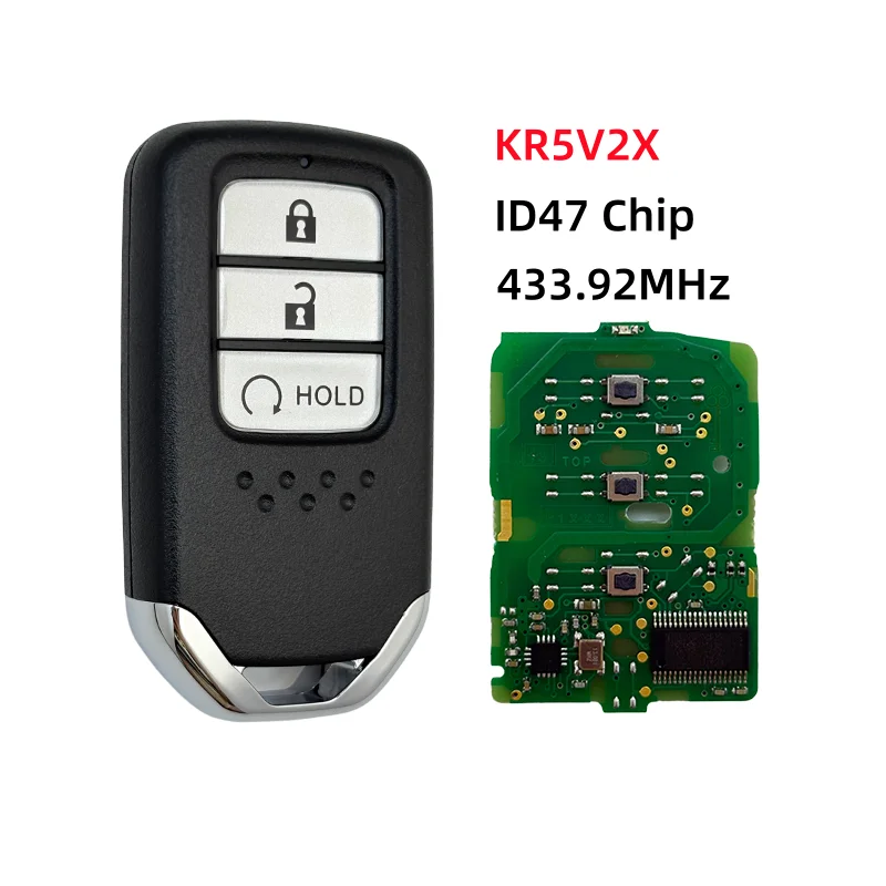 KR5V2X 433 МГц ID47 чип дистанционного ключа для Honda City Civic Clarity CRV EX-L HR-V Jazz Odyssey Pilot XRV URV Venzel 2016-2022 2-7BNT
KR5V2X 433 МГц ID47 чип дистанционного ключа для Honda City Civic Clarity CRV EX-L HR-V Jazz Odyssey Pilot XRV URV Venzel 2016-2022 2-7BNT
