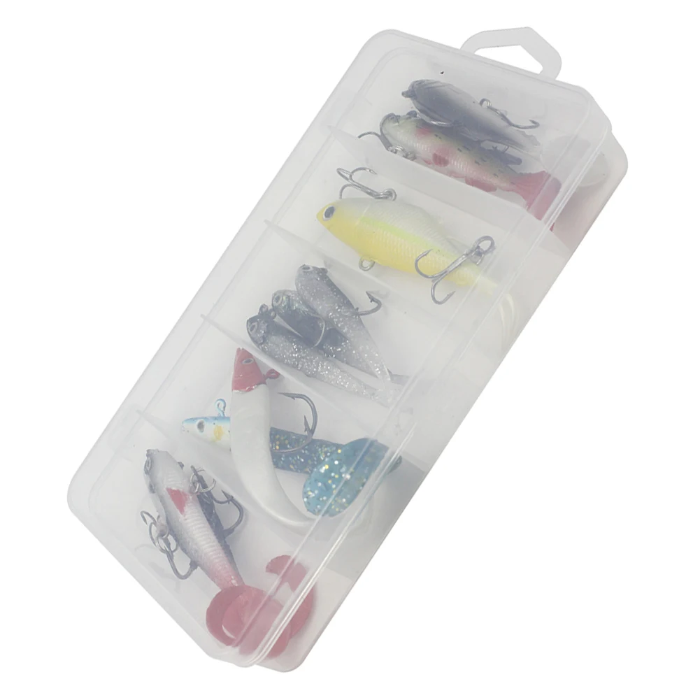 Soft Bait Pike Bait Streams Lakes Replacement Swimbait Wobbler 11 Pcs Accessories Artificial Fishing Metal + PVC
Soft Bait Pike Bait Streams Lakes Replacement Swimbait Wobbler 11 Pcs Accessories Artificial Fishing Metal + PVC