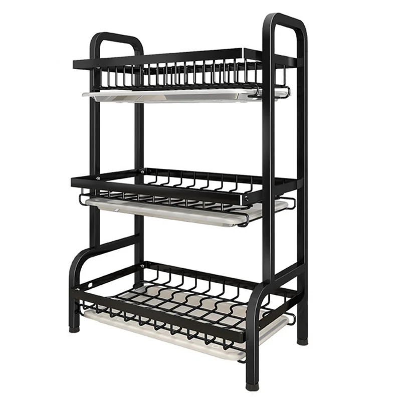 Dish Drainer Drying Rack Kitchen Countertop Plate Organizer Storage Shelf Drainage Rack Kitchen Dish Rack
Dish Drainer Drying Rack Kitchen Countertop Plate Organizer Storage Shelf Drainage Rack Kitchen Dish Rack