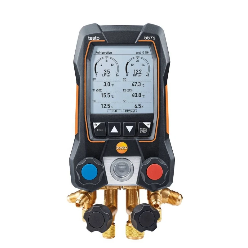557s Smart Vacuum Kit - Smart digital manifold with wireless vacuum and clamp temperature probes
557s Smart Vacuum Kit - Smart digital manifold with wireless vacuum and clamp temperature probes