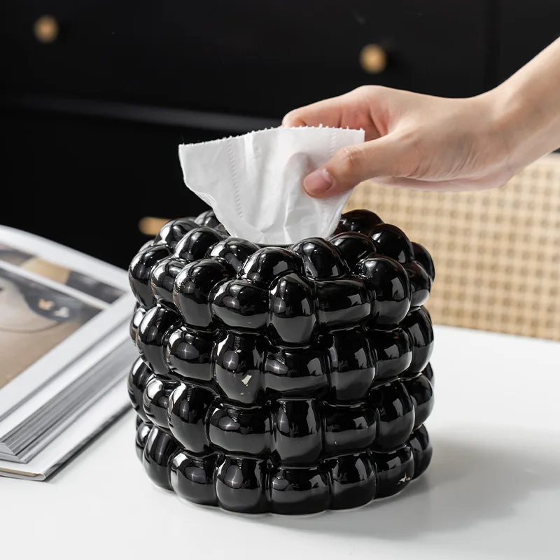 Nordic Ceramic Tissue Box Drawer Home Living Room Coffee Table Desktop Storage Decorative Napkin Box Paper Drawer
Nordic Ceramic Tissue Box Drawer Home Living Room Coffee Table Desktop Storage Decorative Napkin Box Paper Drawer