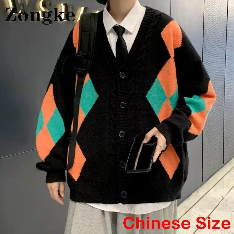 Zongke Argyle Cardigans For Men Winter Clothes Knitted Sweater For Men Black Cardigan For Men 2XL 2022 Autumn New Arrivals
Zongke Argyle Cardigans For Men Winter Clothes Knitted Sweater For Men Black Cardigan For Men 2XL 2022 Autumn New Arrivals