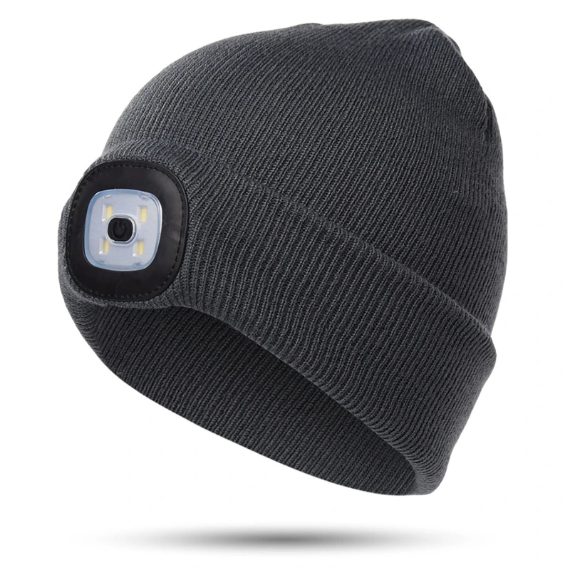 Light Beanie Hat USB Rechargeable Hands Free with Night Flashlight for Boy Girl
Light Beanie Hat USB Rechargeable Hands Free with Night Flashlight for Boy Girl