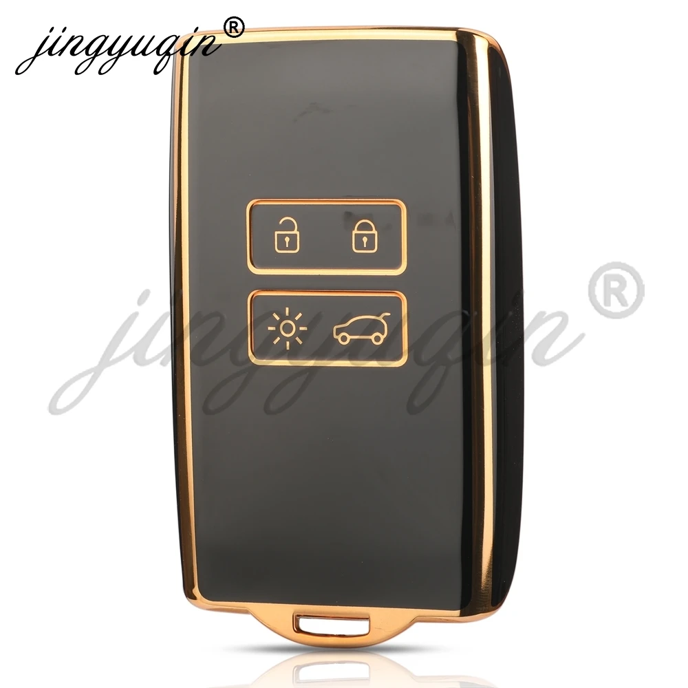 Jingyuqin чехол для автомобильного ключа из ТПУ, брелок для Renault Espace 5 Kadjar Koleos Captur Megane 4, талисман Arkana для Dacia Sandero 
Jingyuqin чехол для автомобильного ключа из ТПУ, брелок для Renault Espace 5 Kadjar Koleos Captur Megane 4, талисман Arkana для Dacia Sandero