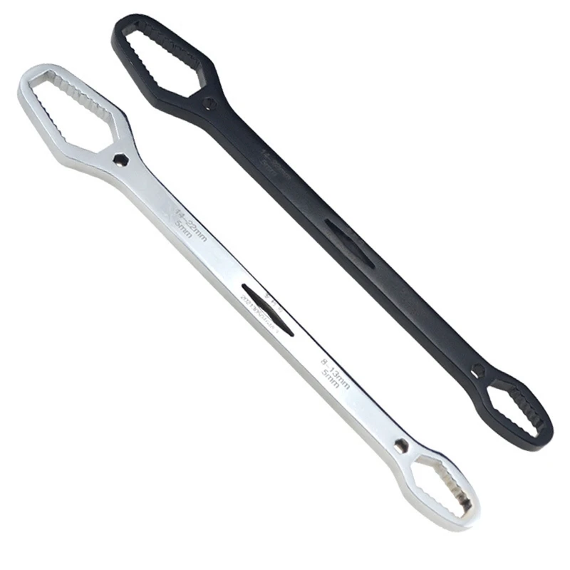 Double-Headed Wrench Self-Tightening Wrench 8-22mm Home Repair Wrench for Screws
Double-Headed Wrench Self-Tightening Wrench 8-22mm Home Repair Wrench for Screws
