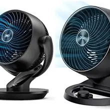 Fans for Bedroom, 9 Inch Quiet Oscillating Floor with Remote, Air Circulator & for Bedroom, 2023 New Desk Air Circulator