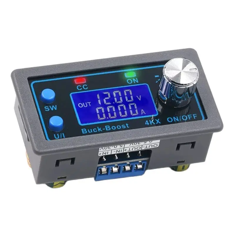 Programmable Numerical Control Step-up and Step-down DC Adjustable Voltage Stabilizing Power DIY Solar Charging Instrument Shell
Programmable Numerical Control Step-up and Step-down DC Adjustable Voltage Stabilizing Power DIY Solar Charging Instrument Shell