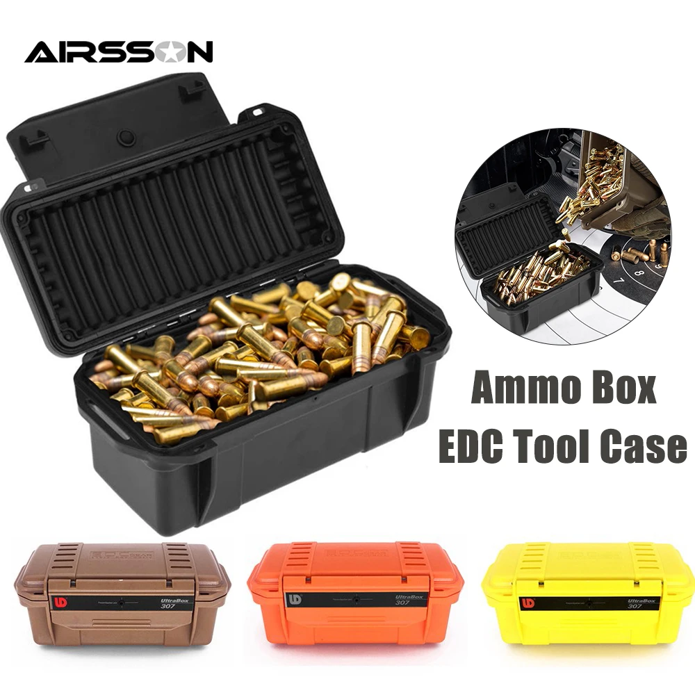 Tactical Ammo Box Military Rifle Cartridge Bullet Case Lightweight High Strength EDC Tool Storage Box For Outdoor Hunting
Tactical Ammo Box Military Rifle Cartridge Bullet Case Lightweight High Strength EDC Tool Storage Box For Outdoor Hunting