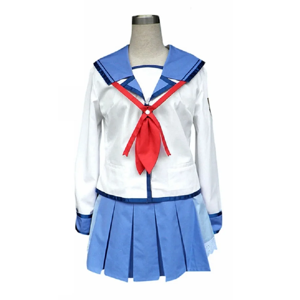 

Unisex Anime Cos Angel Beats! Nakamura Yuri Cosplay Costumes Outfit Halloween Christmas Uniform Suits cosplay sexy feminina