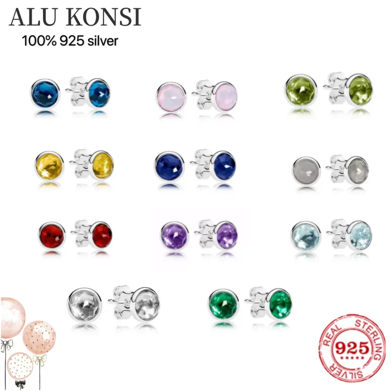 Hot Sale high quality 100% 925 Sterling Silver Fit Original pan earrings For Women temperament luxury DIY Jewelry wedding gift
Hot Sale high quality 100% 925 Sterling Silver Fit Original pan earrings For Women temperament luxury DIY Jewelry wedding gift