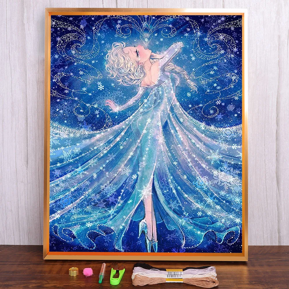 Ballet Girl Fairy Ange Pre-Printed 11CT Cross-Stitch DIY Embroidery Full Kit DMC Threads Craft Needlework Handmade Jewelry
Ballet Girl Fairy Ange Pre-Printed 11CT Cross-Stitch DIY Embroidery Full Kit DMC Threads Craft Needlework Handmade Jewelry