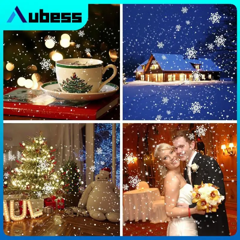 Christmas Snowfall Projector Lights Moving Snow Lights Indoor Outdoor For Christmas Halloween Party Home Garden Decoration
Christmas Snowfall Projector Lights Moving Snow Lights Indoor Outdoor For Christmas Halloween Party Home Garden Decoration