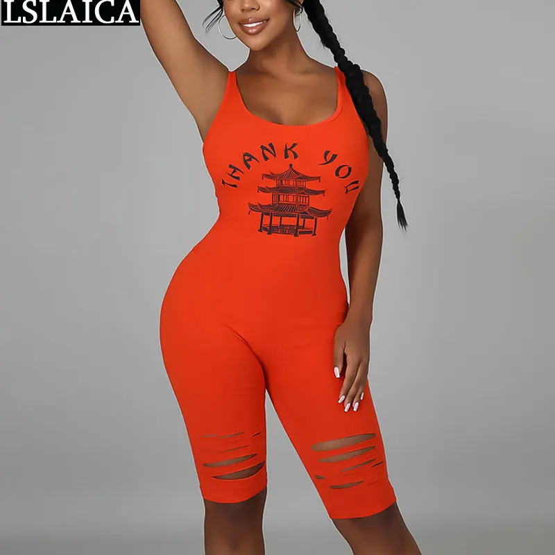 Rompers Playsuits Women Summer Sleeveless Solid Letter Yellow Crane Tower Printed Knit Jumpsuits Hook Flower Hollow Bodysuit
Rompers Playsuits Women Summer Sleeveless Solid Letter Yellow Crane Tower Printed Knit Jumpsuits Hook Flower Hollow Bodysuit
