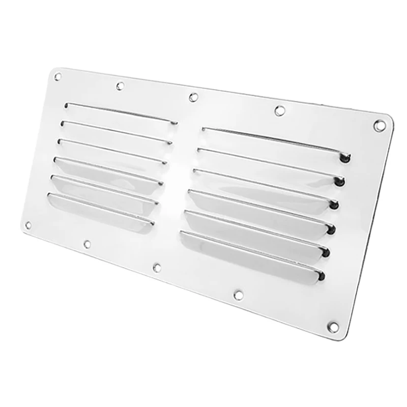 Stainless Steel Marine Air Vent Cover Boat Louvered Vent Marine Accessories 
Stainless Steel Marine Air Vent Cover Boat Louvered Vent Marine Accessories