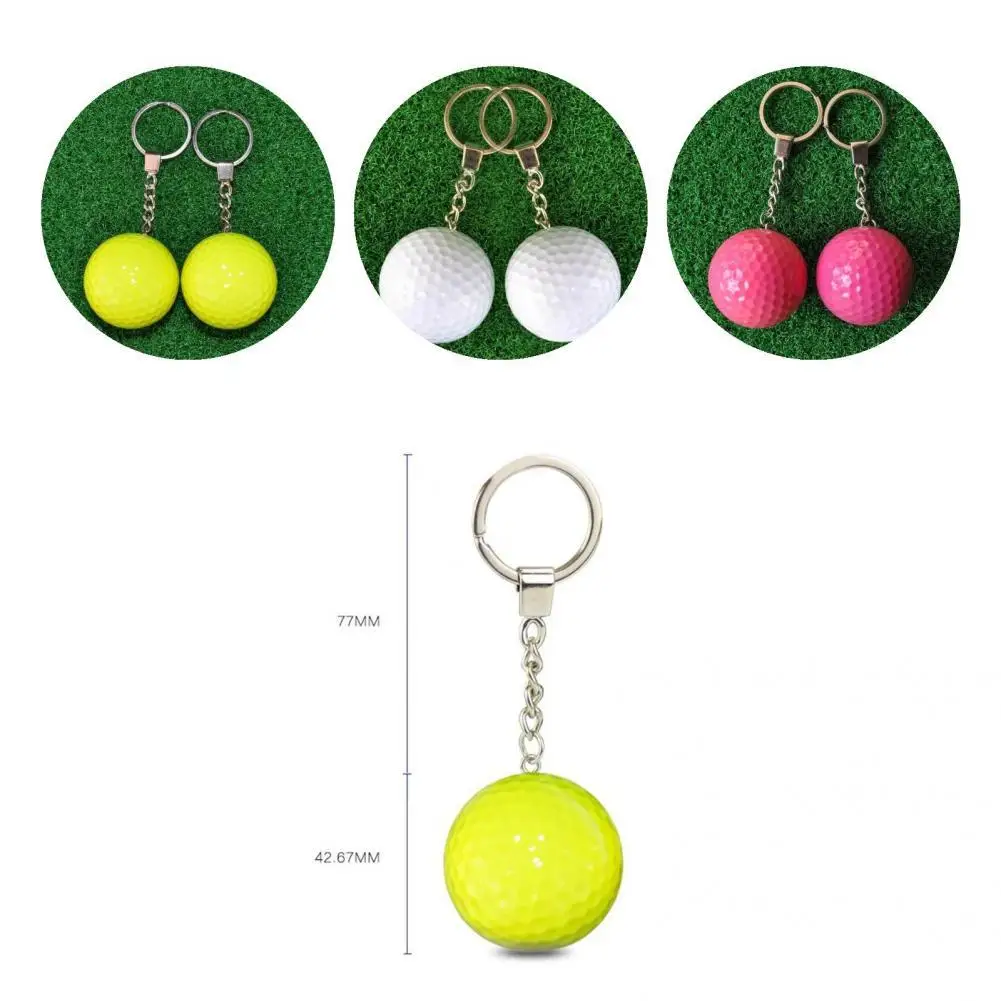 Accessories Casual Golf Ball Design Key Chain Lightweight Keychain Solid Color for Bag
Accessories Casual Golf Ball Design Key Chain Lightweight Keychain Solid Color for Bag